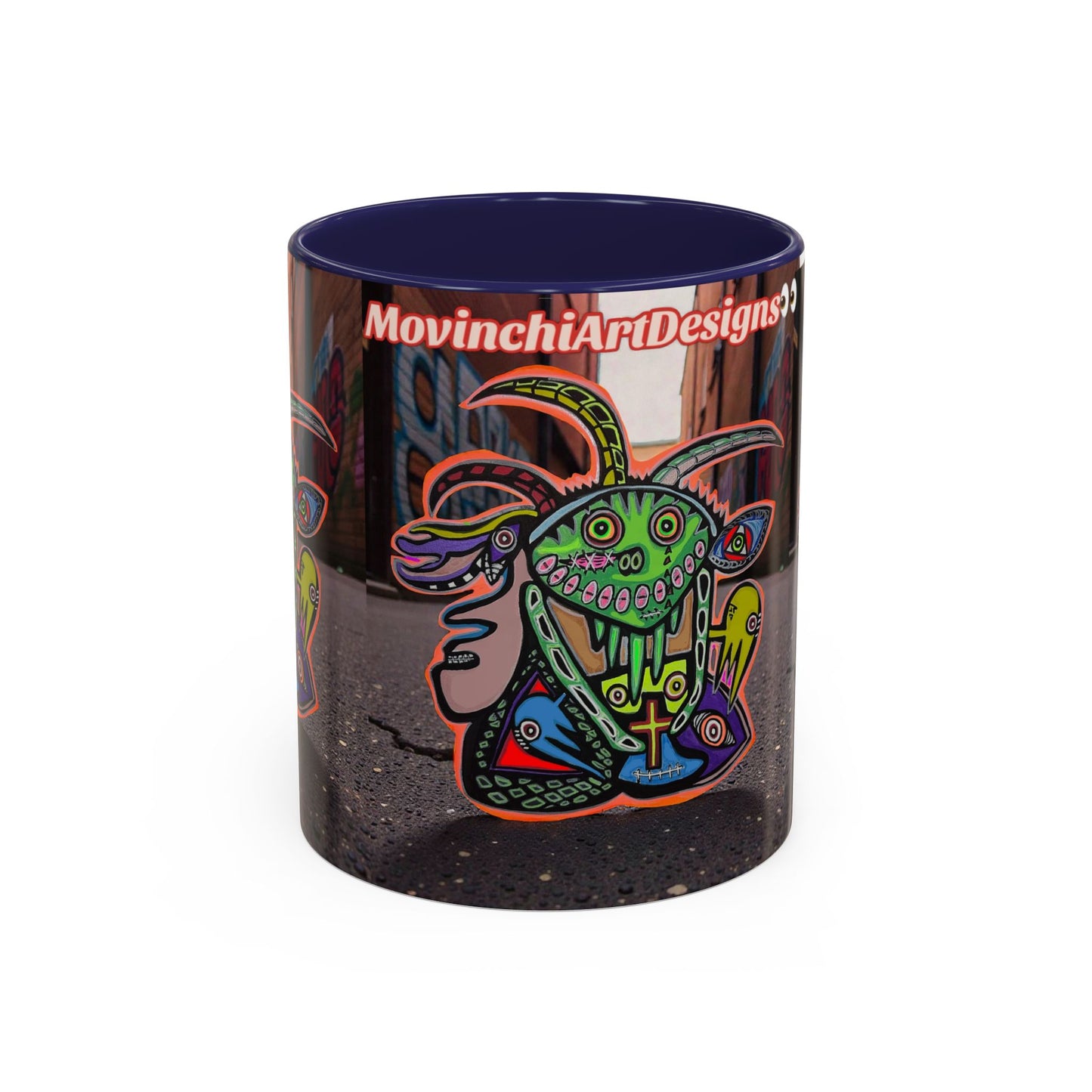 RYDER5.0  Street Art Mug — Colorful Graffiti Character Coffee Cup (11/15oz)