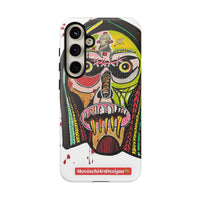 KUNTA.  Abstract Tribal Skull Phone Case — Colorful Street Art Protective Cover