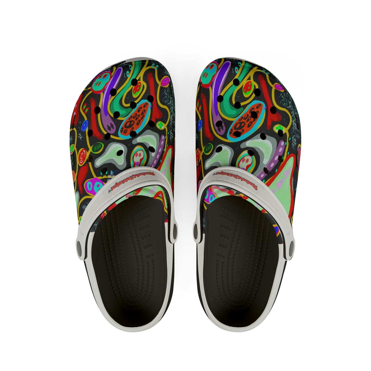 Psychedelic Swirl EVA Foam Clogs