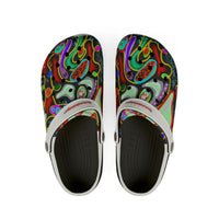 Psychedelic Swirl EVA Foam Clogs