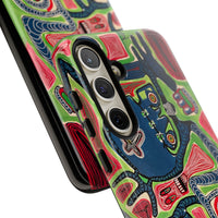 Abstract AFTERLIFE Phone Case — Bold Psychedelic Music Art