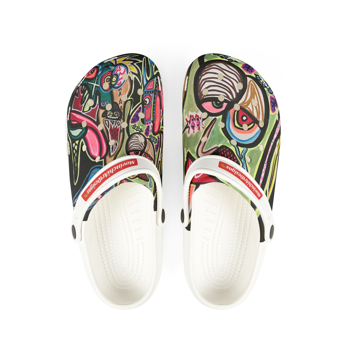 Artistic DEPRESSION — Colorful EVA Foam Garden Shoes