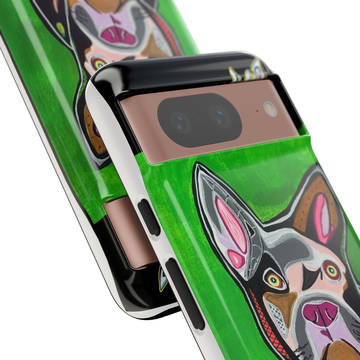 FRENCHIE  Art Phone Case – Colorful Pop Dog iPhone Cover