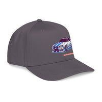 Racing Skyline Embroidered Cap — Vintage GT Sports Car Hat