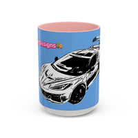 ZR1  Sports Car Coffee Mug - Racing Supercar Accent Mug (11/15oz)