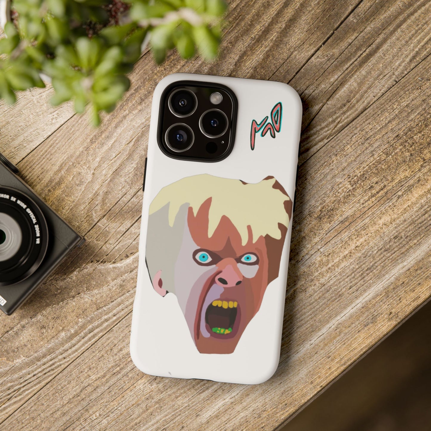 KAREN.  Phone Case — Retro Horror Face Graphic ("Tough Cases")