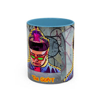 OLIVER TREE "the GOAT".   Graphic Coffee Mug – Pop Art Streetwear Design (11/15oz)