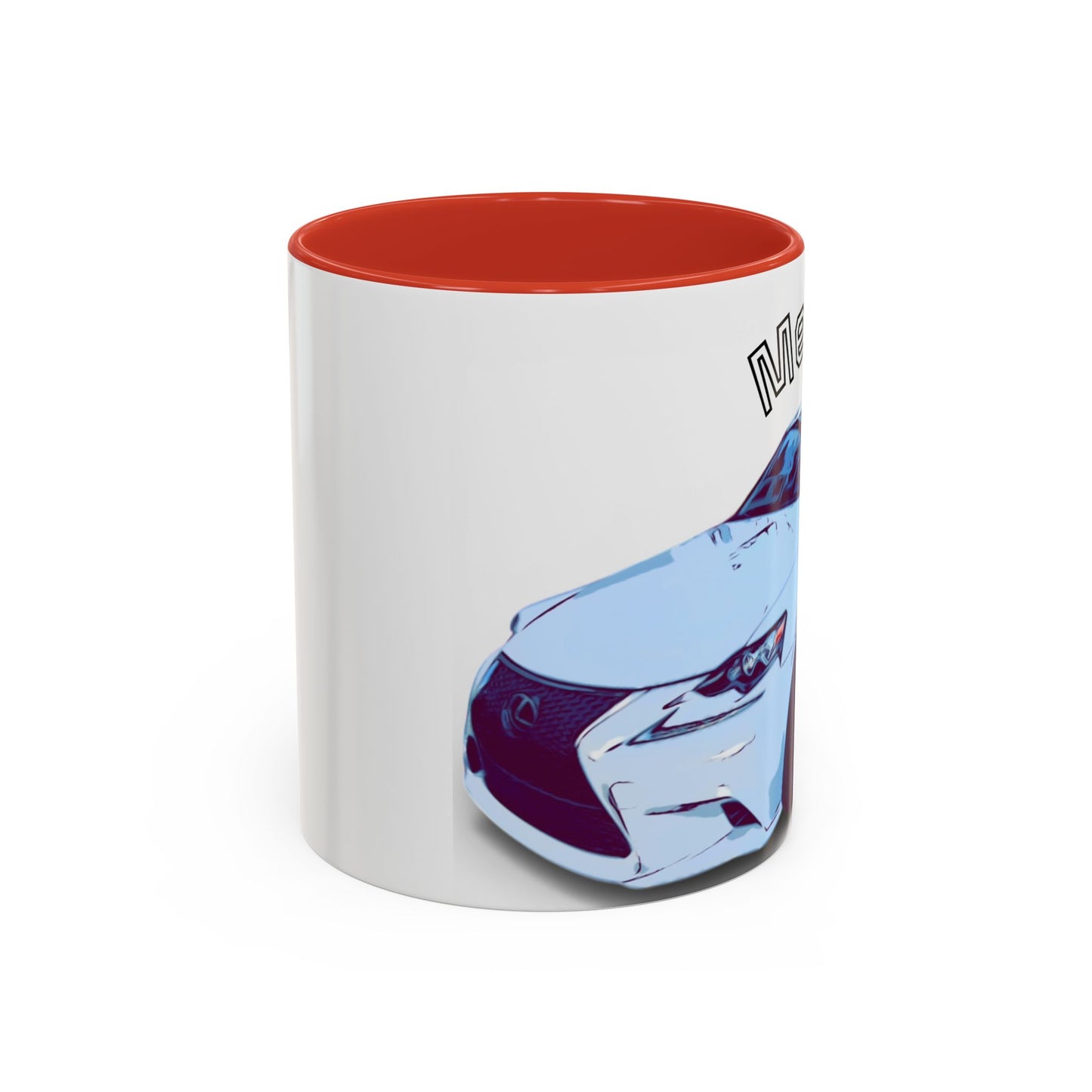 MELVIN.  Personalized Car Coffee Mug — 'Melvin' Sports Car Accent Mug (11/15oz)