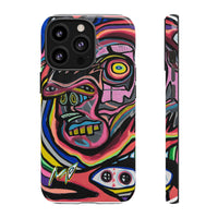 CRAZY Graffiti Phone Case — Colorful Street Art Protective Cover