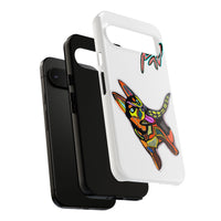 HUSKY  Colorful Abstract Dog Phone Case — 'MAD' Signature Protective Case