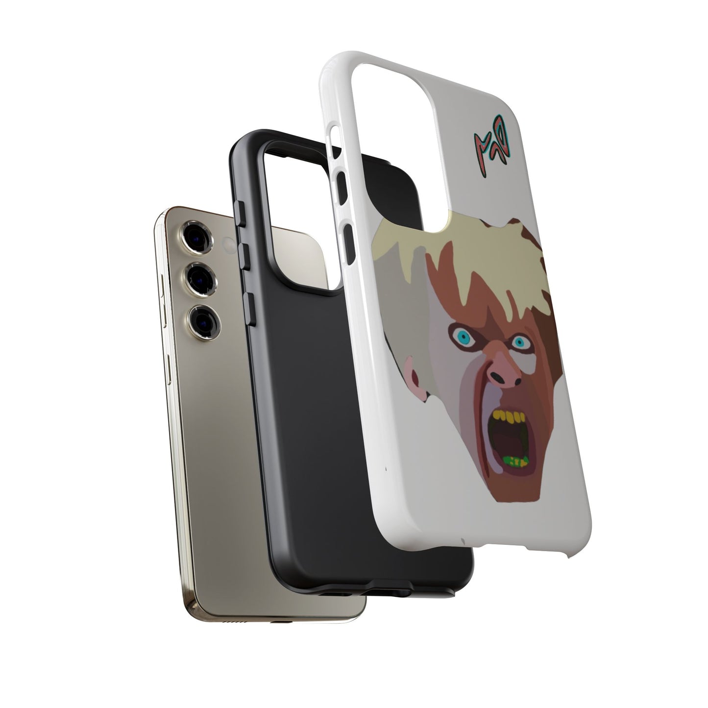 KAREN.  Phone Case — Retro Horror Face Graphic ("Tough Cases")