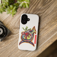 Phone Case — Colorful Abstract PARASITE  Fish Art Tough Cases