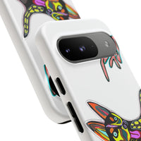 HUSKY  Colorful Abstract Dog Phone Case — 'MAD' Signature Protective Case