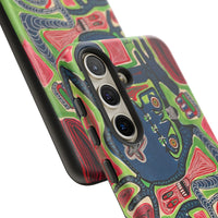 Abstract AFTERLIFE Phone Case — Bold Psychedelic Music Art