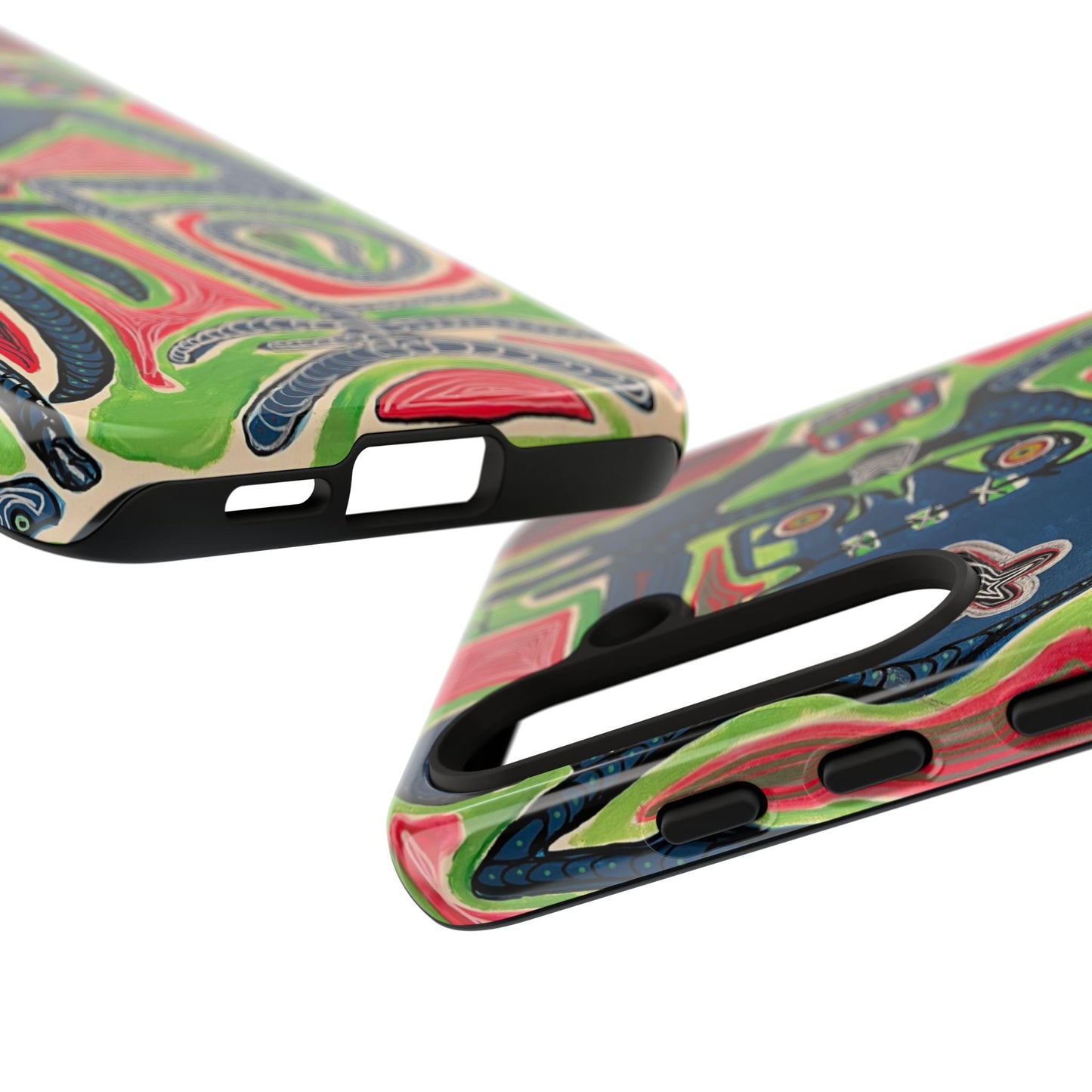 Abstract AFTERLIFE Phone Case — Bold Psychedelic Music Art
