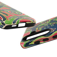 Abstract AFTERLIFE Phone Case — Bold Psychedelic Music Art