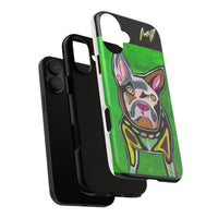 FRENCHIE  Art Phone Case – Colorful Pop Dog iPhone Cover