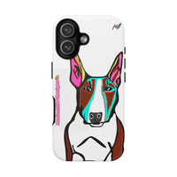MR Bull Terrier Phone Case — Colorful Pop Art Tough Cases for Dog Lovers