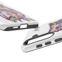 Colorful Owl Phone Case — Artistic Owl Illustration Tough Case