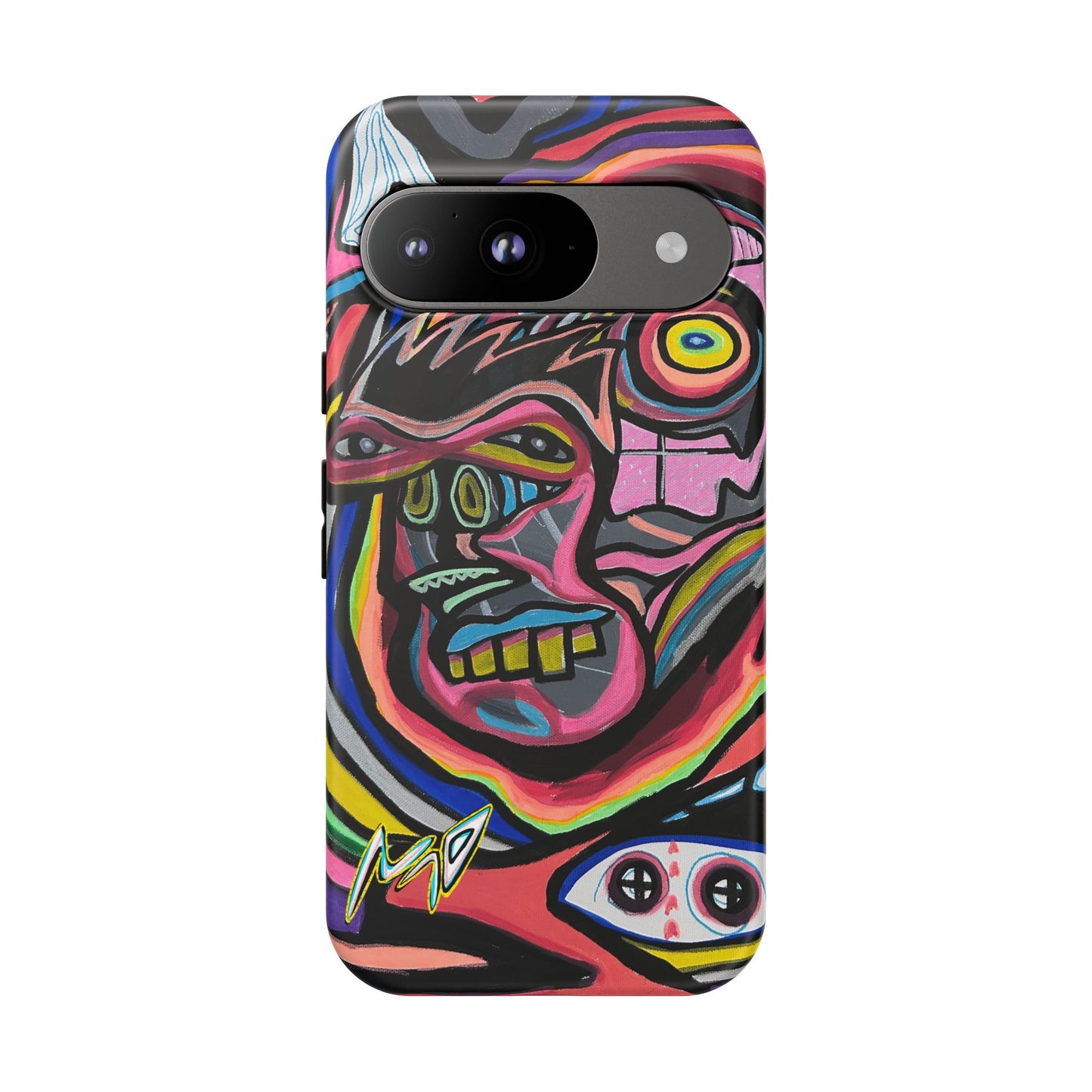 CRAZY Graffiti Phone Case — Colorful Street Art Protective Cover