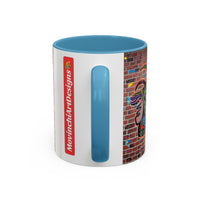 RYDER3.0 Graffiti Street Art Coffee Mug — Colorful Urban Monster Design (11/15oz)