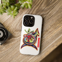 Phone Case — Colorful Abstract PARASITE  Fish Art Tough Cases