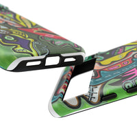 CONCERT  Abstract Graffiti Phone Case — Colorful Street Art Tough Cases