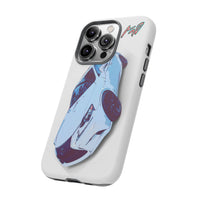 Melvin White Sports Car Phone Case - Retro Pop Art Supercar Protective Tough Case