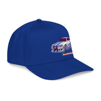 Racing Skyline Embroidered Cap — Vintage GT Sports Car Hat
