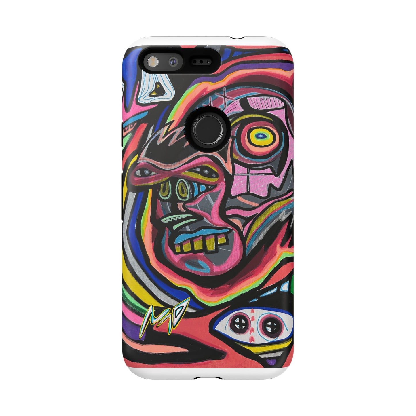 CRAZY Graffiti Phone Case — Colorful Street Art Protective Cover