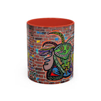 RYDER3.0 Graffiti Street Art Coffee Mug — Colorful Urban Monster Design (11/15oz)