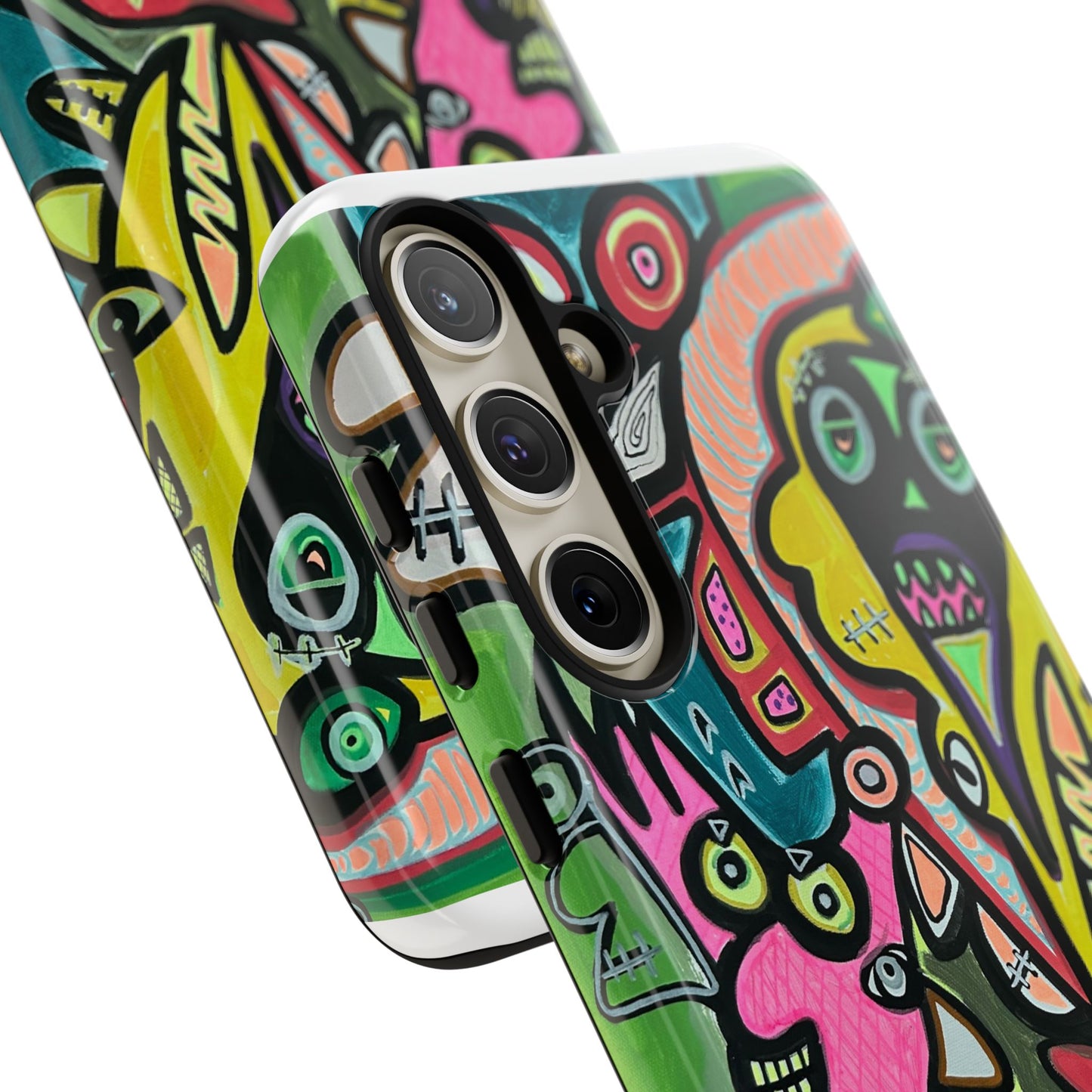 CONCERT  Abstract Graffiti Phone Case — Colorful Street Art Tough Cases