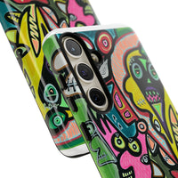CONCERT  Abstract Graffiti Phone Case — Colorful Street Art Tough Cases