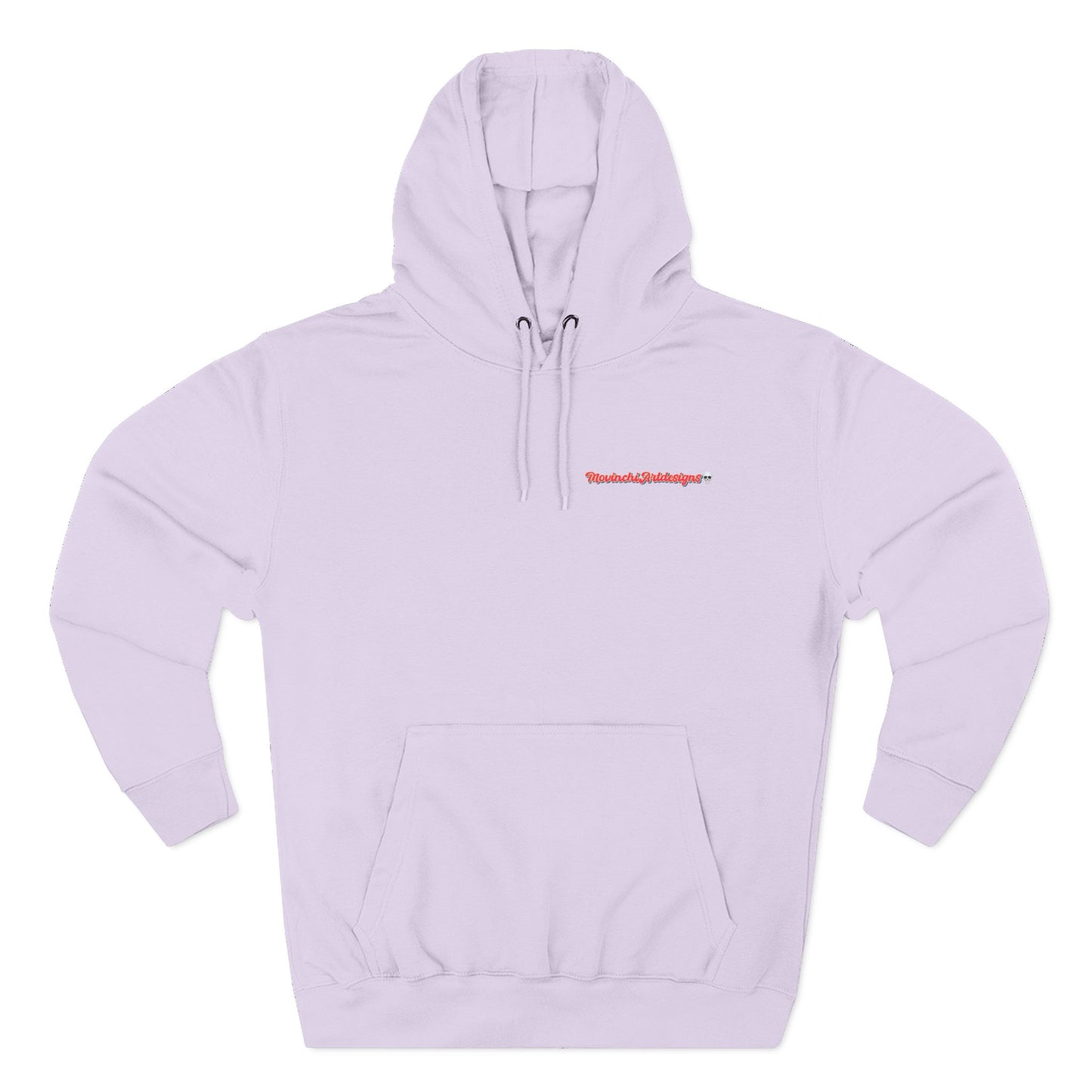 HEART ATTACK  Abstract Psyche Hoodie — Colorful Three-Panel Back Art Fleece Hoodie