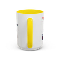 Porsche GT3 Cup Accent Coffee Mug – Racing Car Graphic 11/15oz