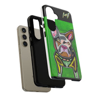 FRENCHIE  Art Phone Case – Colorful Pop Dog iPhone Cover