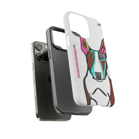 MR Bull Terrier Phone Case — Colorful Pop Art Tough Cases for Dog Lovers