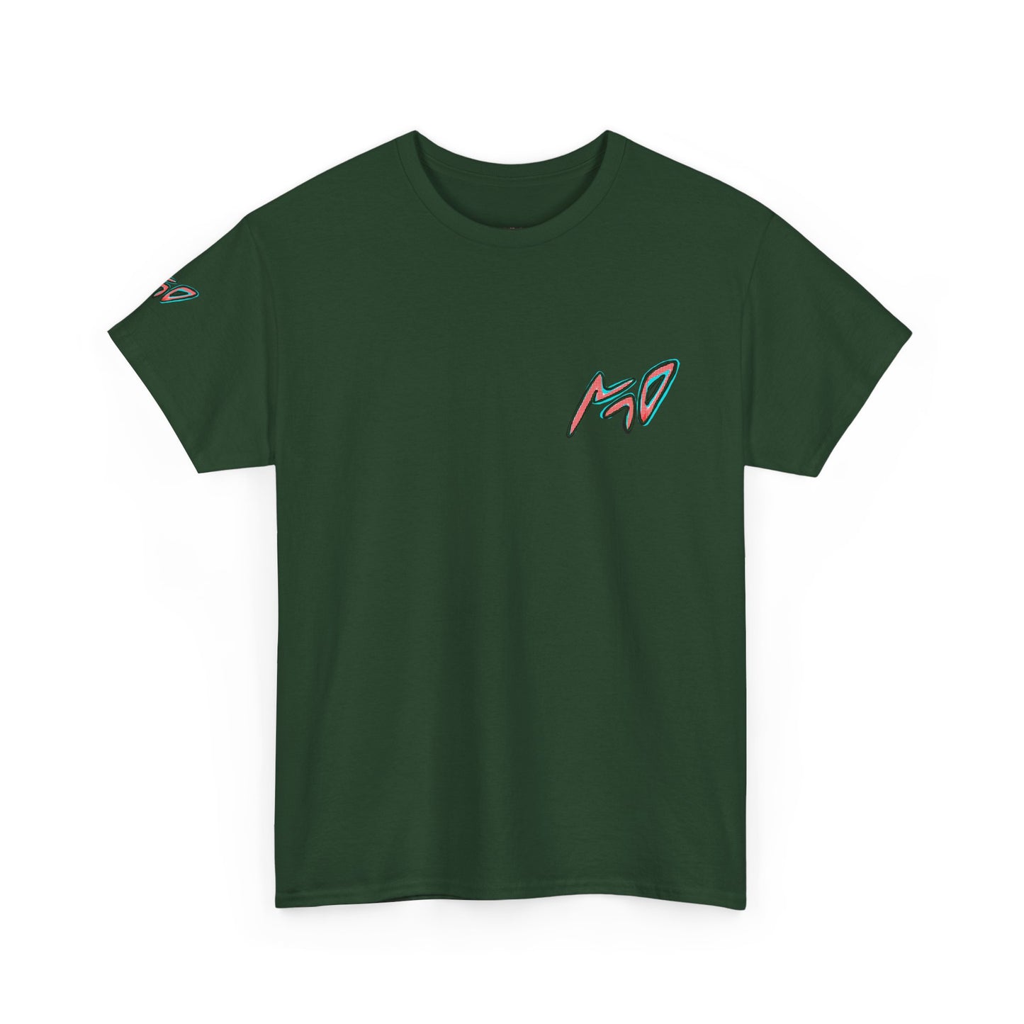 Graphic Tee — Colorful CRAZY TUNA  Illustration Back Print Tee