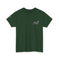 Graphic Tee — Colorful CRAZY TUNA  Illustration Back Print Tee