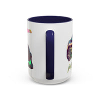 Coffee Mug —ECLIPSE  Neon Sports Car Design with "MovinchiArtDesigns" Logo