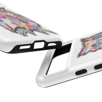 Colorful Owl Phone Case — Artistic Owl Illustration Tough Case