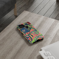 Abstract AFTERLIFE Phone Case — Bold Psychedelic Music Art