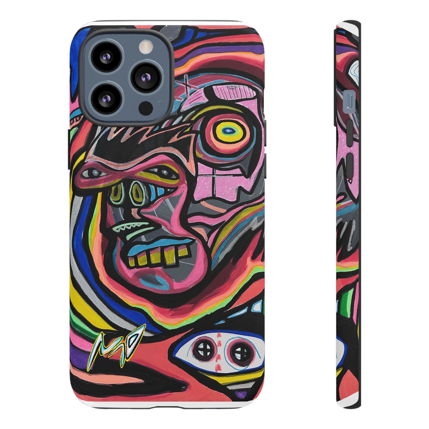 CRAZY Graffiti Phone Case — Colorful Street Art Protective Cover