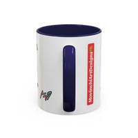 LLV Postal Service Mail Truck Accent Coffee Mug — Retro USPS Delivery Van Illustration (11/15oz)