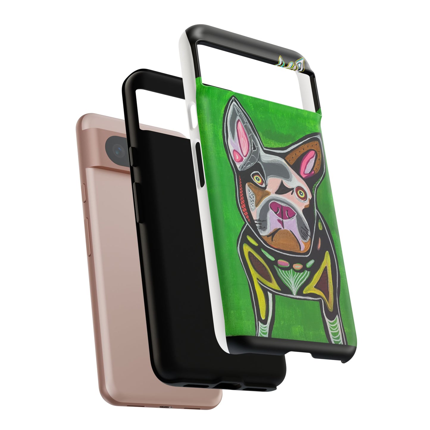 FRENCHIE  Art Phone Case – Colorful Pop Dog iPhone Cover