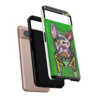 FRENCHIE  Art Phone Case – Colorful Pop Dog iPhone Cover