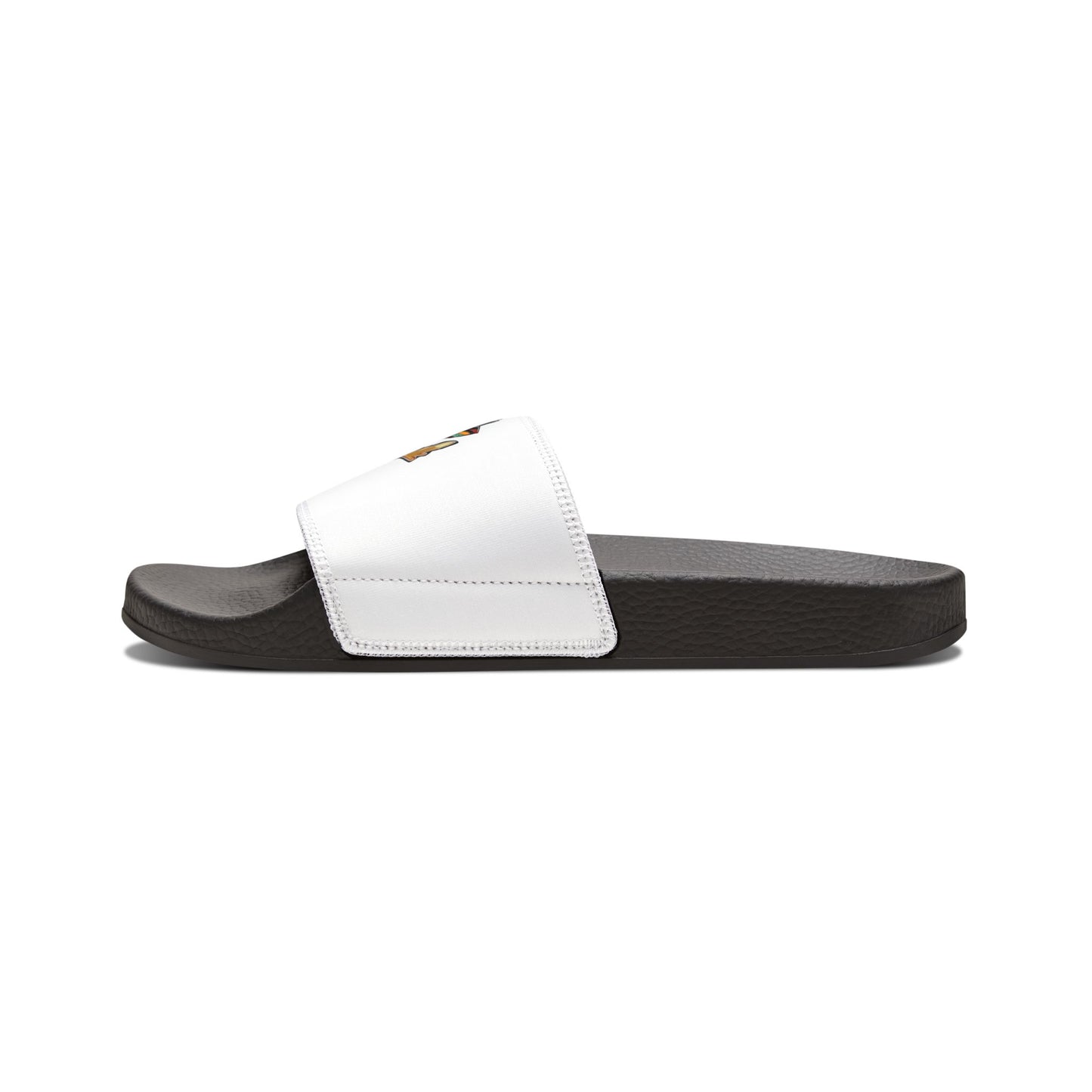 THE REBEL  Men's Graphic Slide Sandals — Removable Strap Colorful Mascot Design