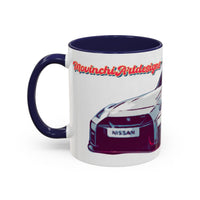 R35.  Sports Car Accent Mug — Nissan GT-R Inspired Coffee Cup (11/15oz)
