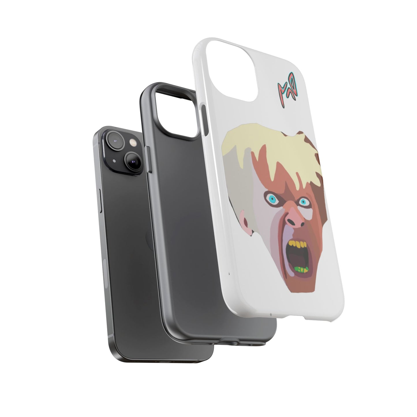 KAREN.  Phone Case — Retro Horror Face Graphic ("Tough Cases")
