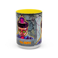 OLIVER TREE "the GOAT".   Graphic Coffee Mug – Pop Art Streetwear Design (11/15oz)